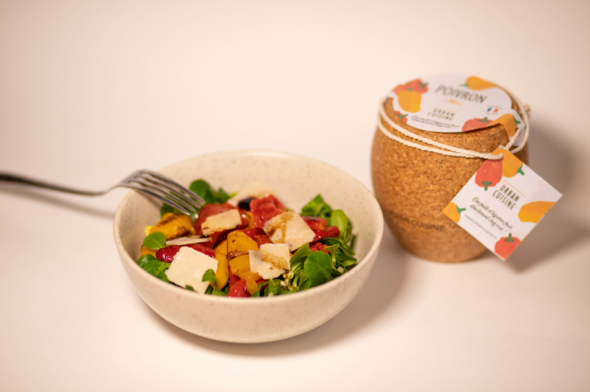 Salade de Mini Poivrons grillés