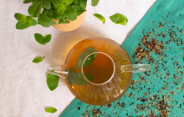 Thé à la Menthe Verte