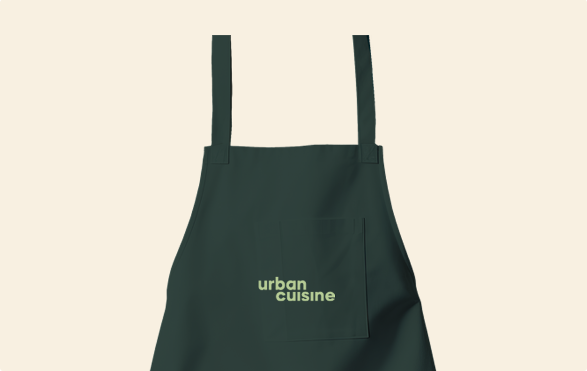 Urban cook's apron